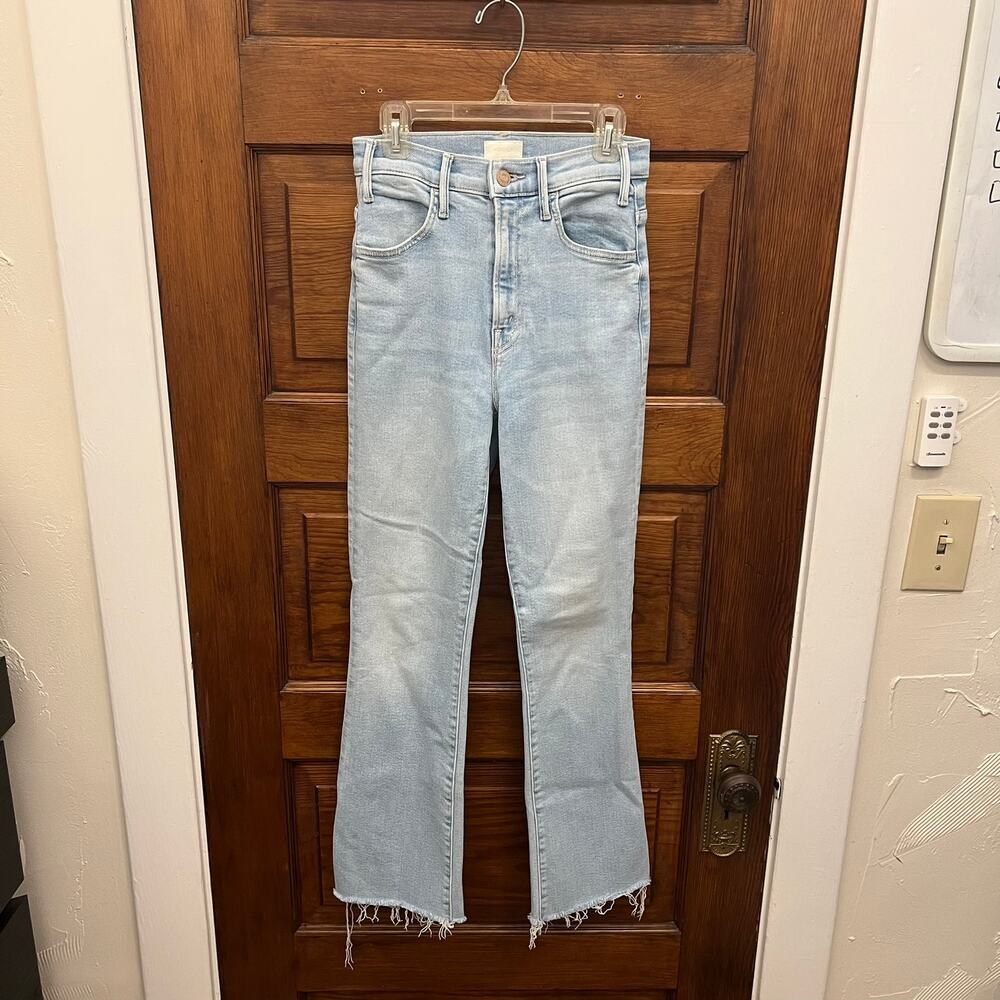 Mother Denim The Hustler Ankle Fray Ball's in Your Court sz 24 Womens Jeans $238